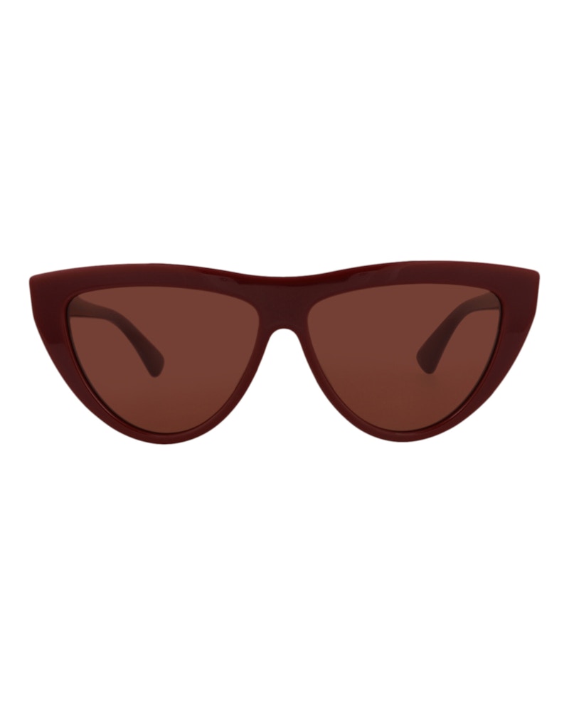 Bottega Veneta Cat Eye Sunglasses Burgundy/Red (BV1018S-30008309-004)