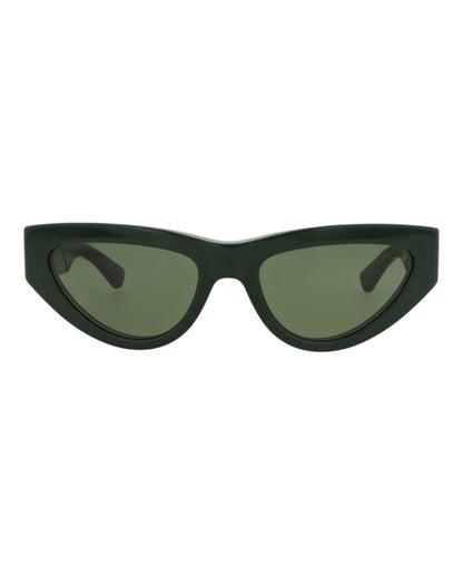 Bottega Veneta Cat Eye Sunglasses Green Green Green (BV1176S-30013665-007)