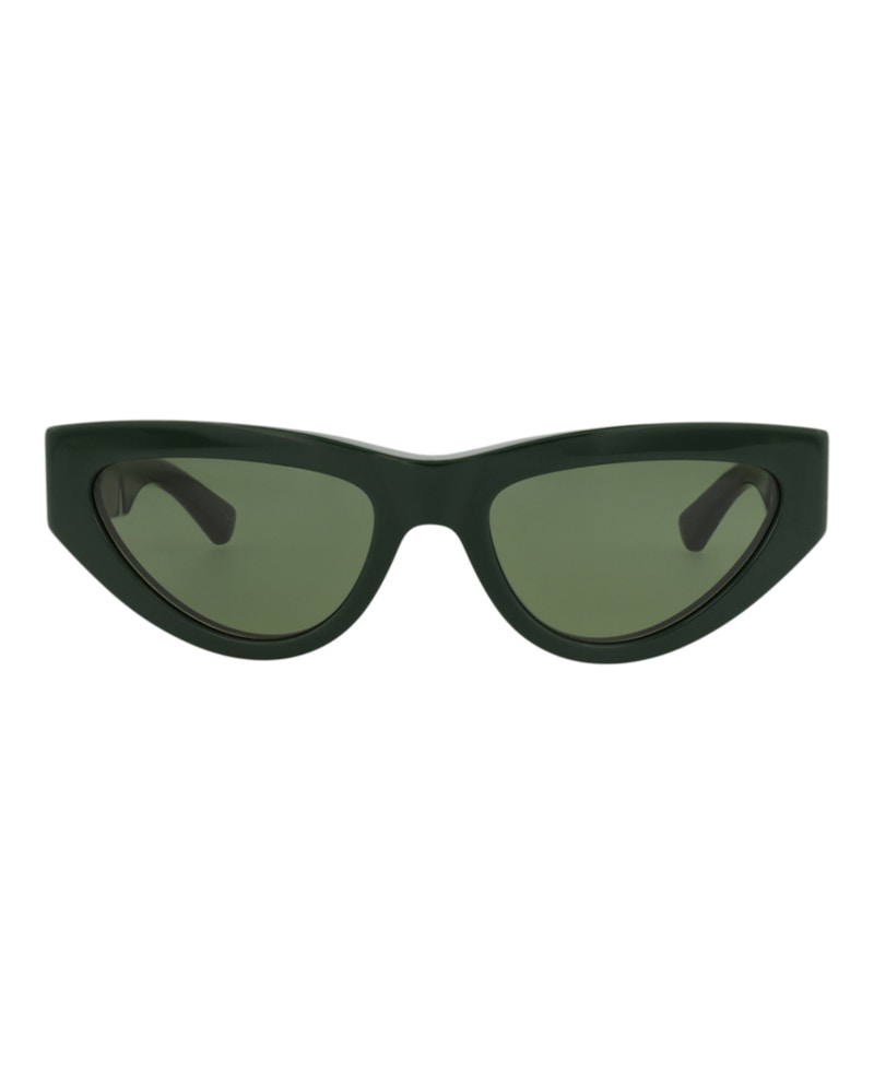 Bottega Veneta Cat Eye Sunglasses Green Green Green (BV1176S-30013665-007)