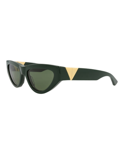 Bottega Veneta Cat Eye Sunglasses Green Green Green (BV1176S-30013665-007)