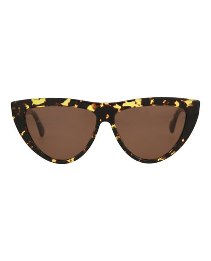 Bottega Veneta Cat Eye Sunglasses Havana/Havana/Brown (BV1018S-30008309-002)