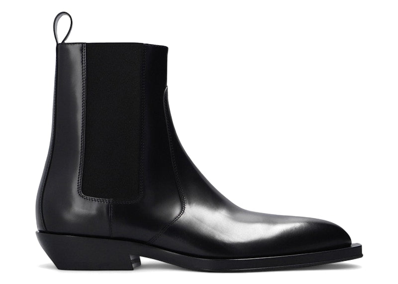Bottega Veneta Chisel Ankle Boots Black