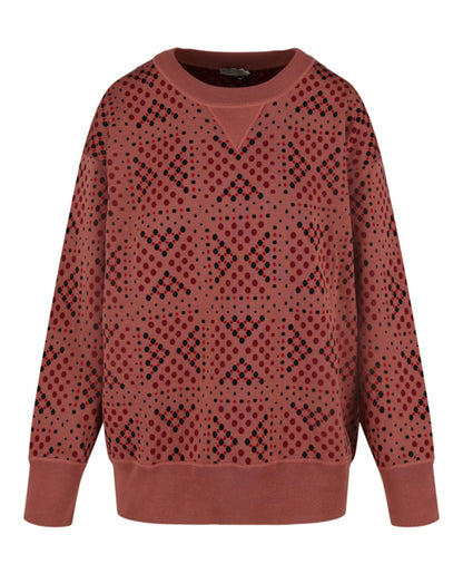 Bottega Veneta Crewneck Polka Dot Sweatshirt Rose