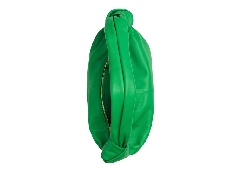 Bottega Veneta Double Knot Top Hangdle Bag Parakeet