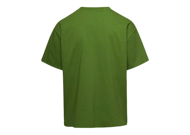 Bottega Veneta Double Layered Cotton Jersey Relaxed Fit T-shirt Jalapeno/Sesame