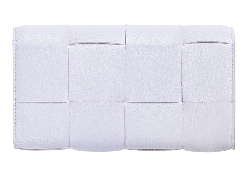 Bottega Veneta Flap Wallet Intreccio Mirth Washed