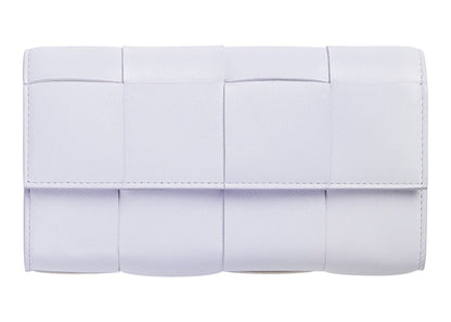 Bottega Veneta Flap Wallet Intreccio Mirth Washed