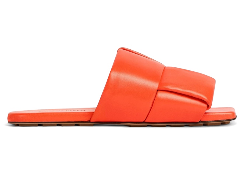Bottega Veneta Flat Sandal Orange (Women's)