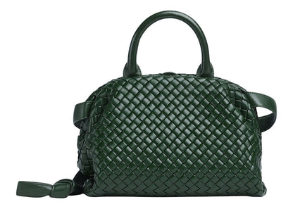 Bottega Veneta Handle Intrecciato Top Handle Small Raintree