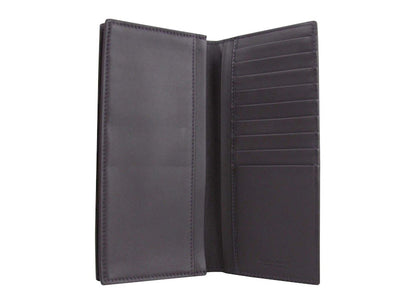 Bottega Veneta Intercciaco Bifold Wallet Dark Plum