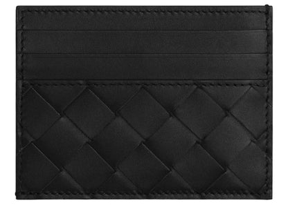 Bottega Veneta Intrecciato Card Case (635057 VCPQ3 8803) Black