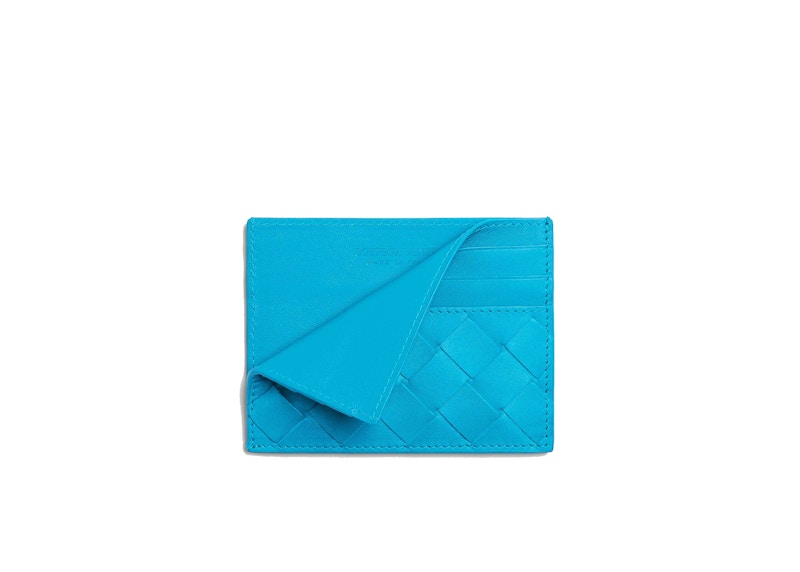 Bottega Veneta Intrecciato Card Case Pool