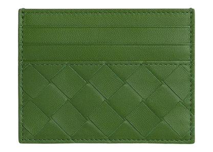 Bottega Veneta Intrecciato Card Holder Avocado