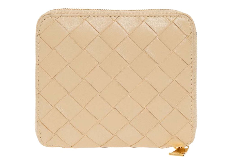 Bottega Veneta Intrecciato Leather Wallet Porridge