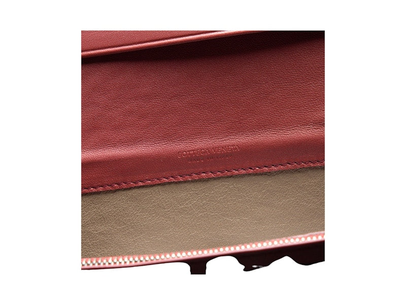 Bottega Veneta Intrecciato Long Leather Wallet Blue