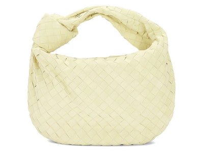 Bottega Veneta Jodie Intrecciato Shoulder Bag Teen Lemon