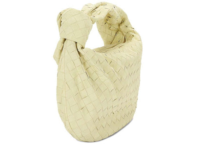 Bottega Veneta Jodie Intrecciato Shoulder Bag Teen Lemon