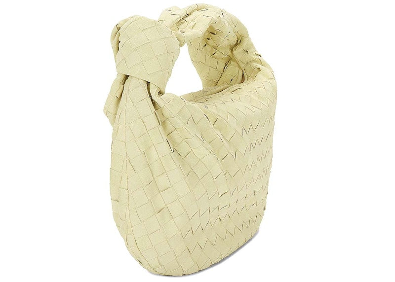 Bottega Veneta Jodie Intrecciato Shoulder Bag Teen Lemon