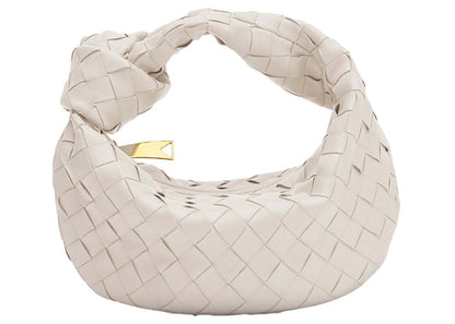 Bottega Veneta Jodie Mini Intrecciato Chalk