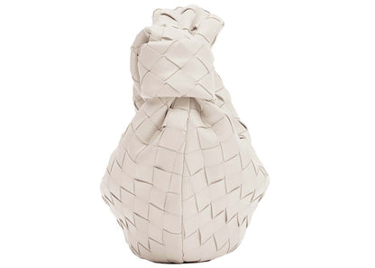 Bottega Veneta Jodie Mini Intrecciato Chalk