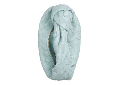 Bottega Veneta Jodie Mini Teal Washed