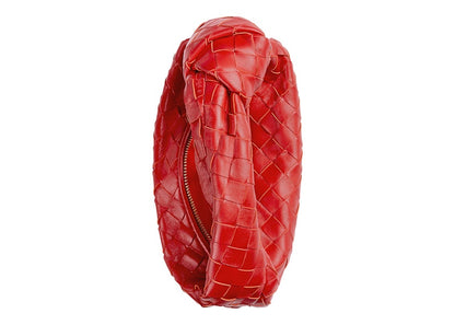Bottega Veneta Jodie Top Handle Bag Mini Intrecciato Redstone