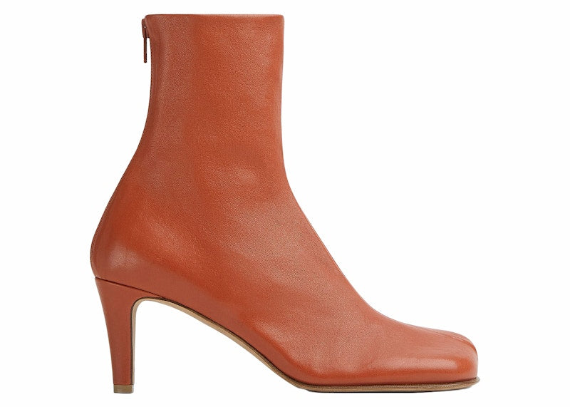 Bottega Veneta Leather Ankle Boot Brown (Women's)