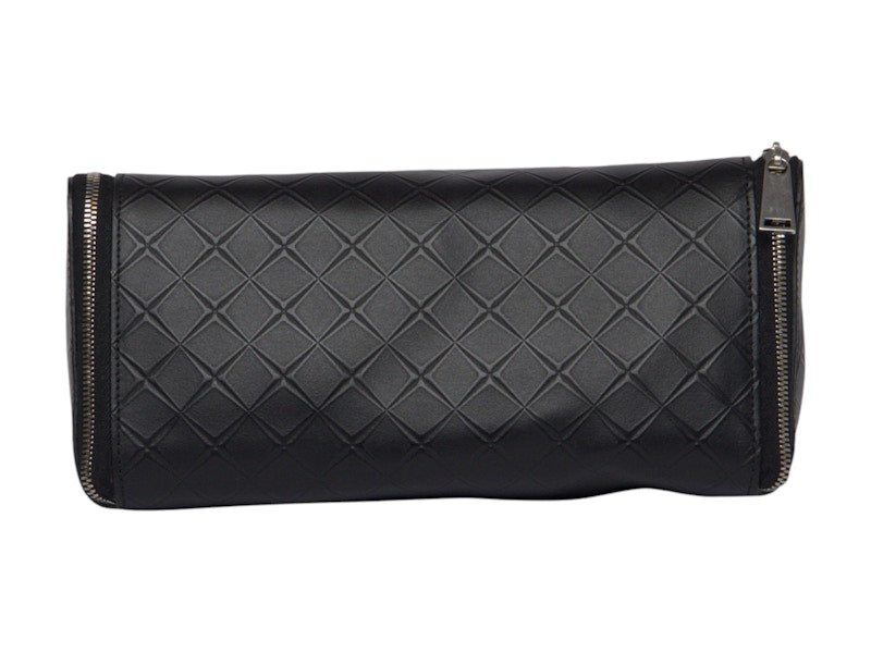 Bottega Veneta Leather Clutch Black