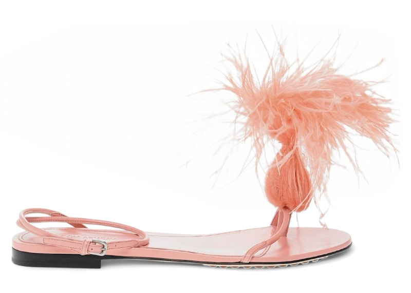 Bottega Veneta Leather Dot Sandals Pink (Women's)