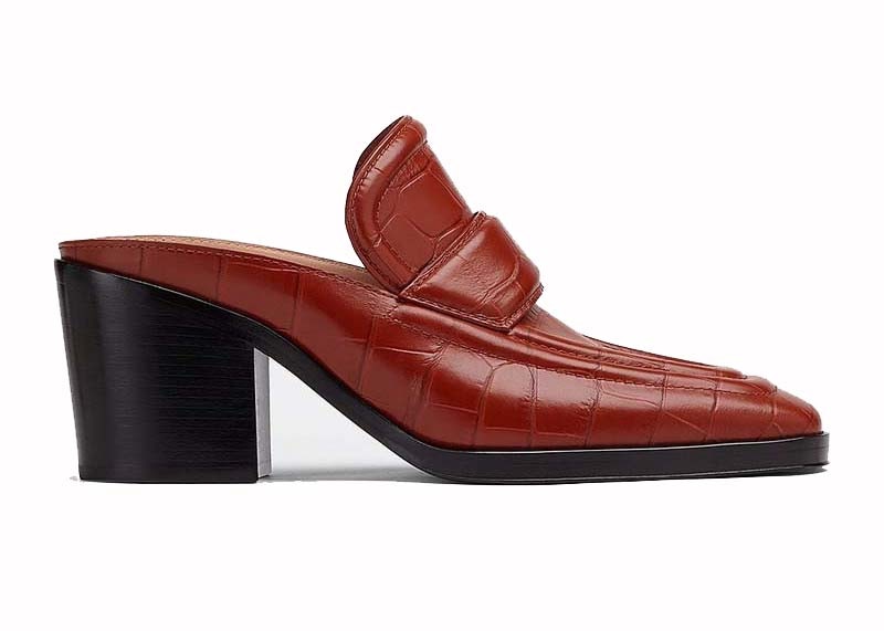 Bottega Veneta Leather Heeled Mules Fandente (Women's)