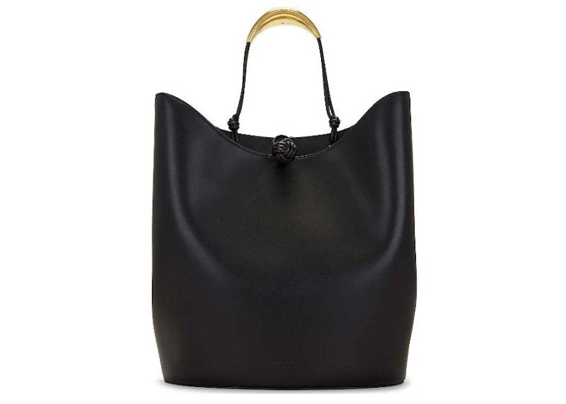 Bottega Veneta Leather Tote Bag Black
