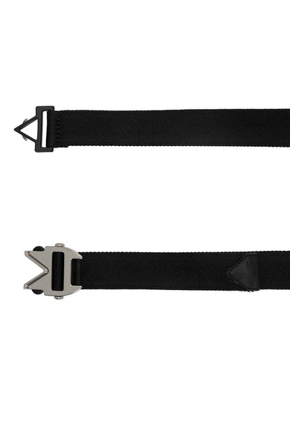 Bottega Veneta Logo Belt Black