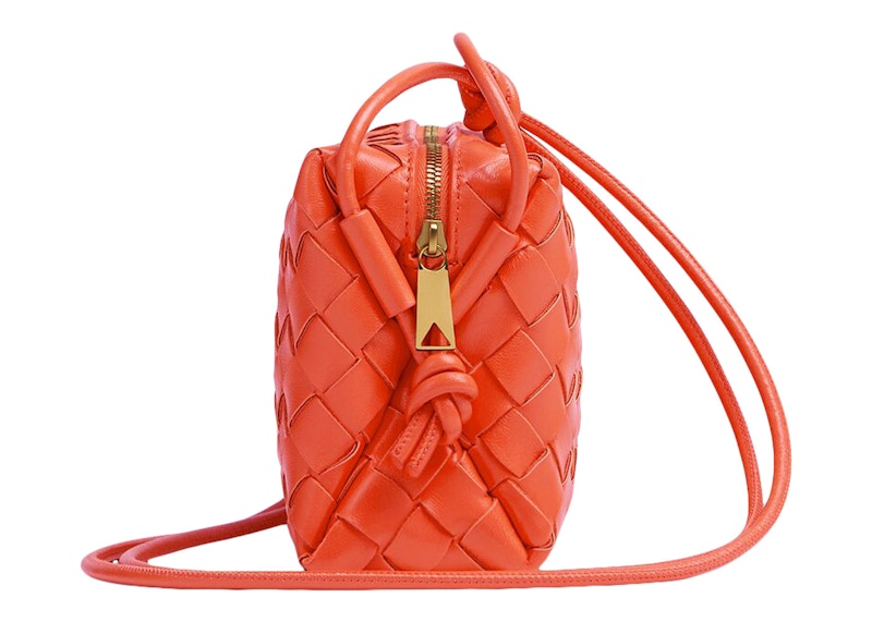 Bottega Veneta Loop Intrecciato Camera Bag Mini Sunburst