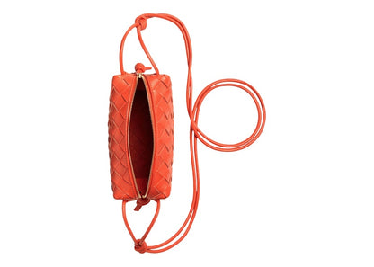 Bottega Veneta Loop Intrecciato Camera Bag Mini Sunburst