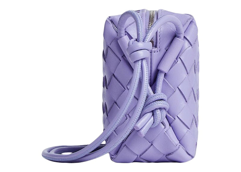 Bottega Veneta Loop Intrecciato Camera Bag Mini Wisteria