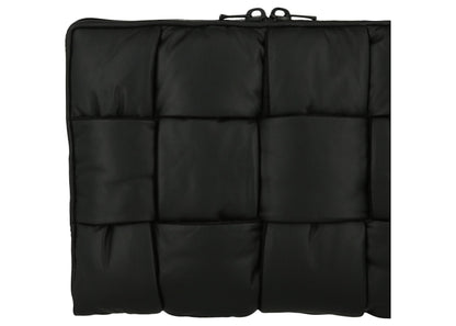 Bottega Veneta Maxi Intrecciato Puffer Laptop Pouch Black/Multi