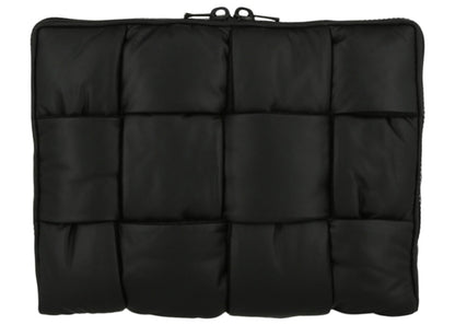 Bottega Veneta Maxi Intrecciato Puffer Laptop Pouch Black/Multi