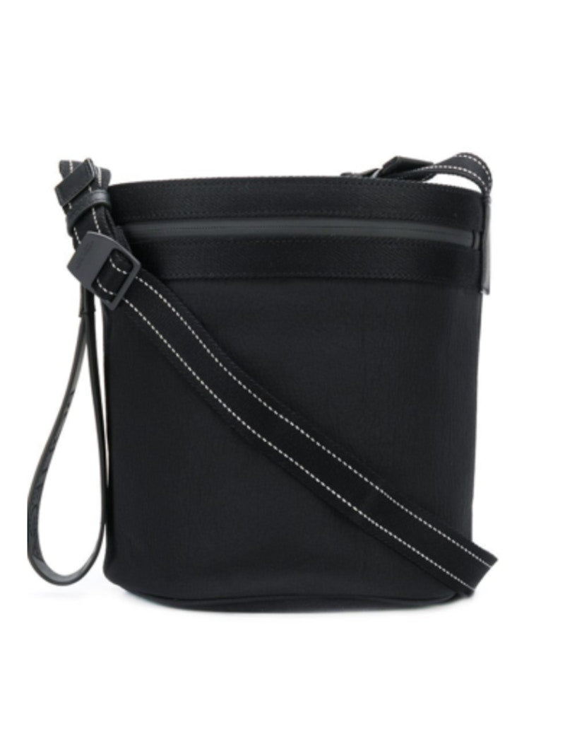 Bottega Veneta Men's Polyamide Messenger Black