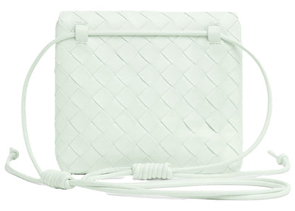 Bottega Veneta Mini Cross-Body Bag Intreccio Glacier