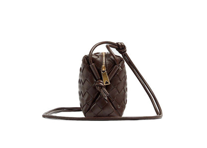 Bottega Veneta Mini Loop Camera Bag Light Brown