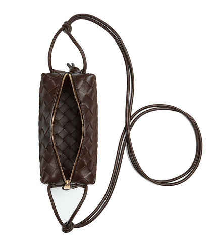 Bottega Veneta Mini Loop Camera Bag Light Brown