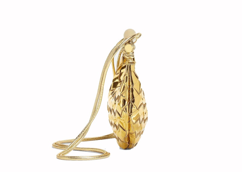 Bottega Veneta Mini Sardine Bag Gold