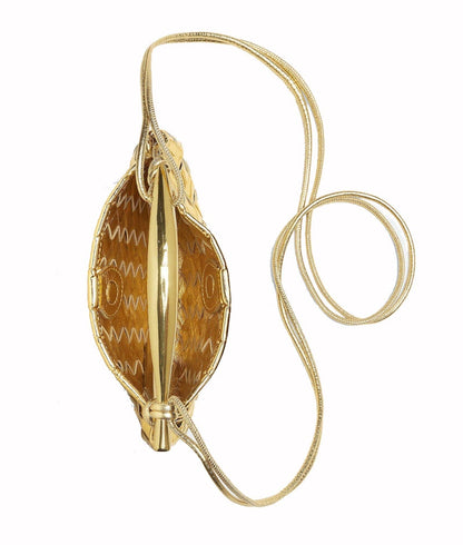 Bottega Veneta Mini Sardine Bag Gold