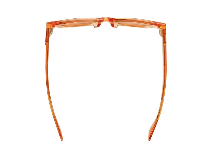 Bottega Veneta Mitre Square Sunglasses Orange/Brown (669573V2Q307505)