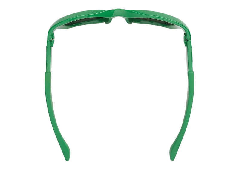 Bottega Veneta Mitre Sunglasses Green/Gray (712692VBL803342)
