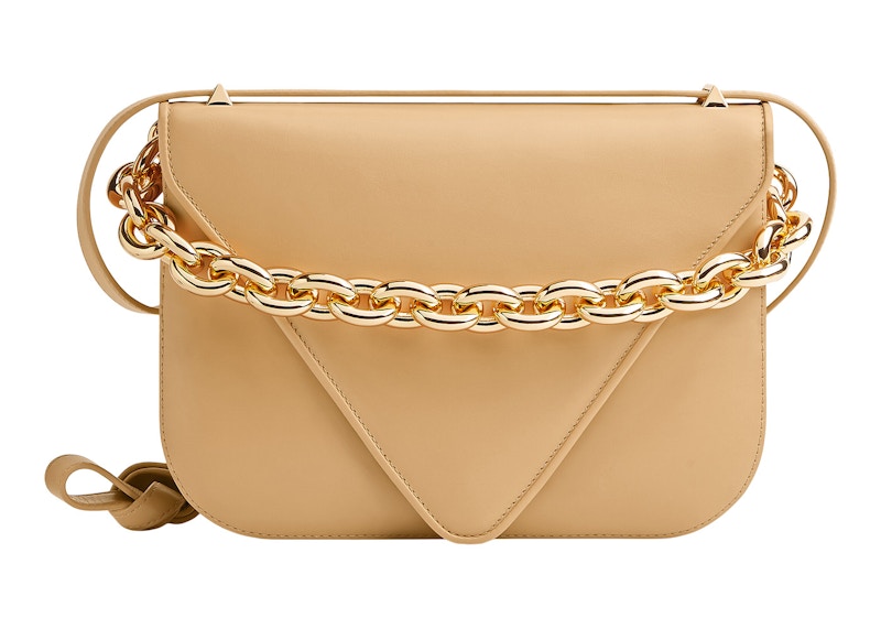 Bottega Veneta Mount Envelope Bag Almond