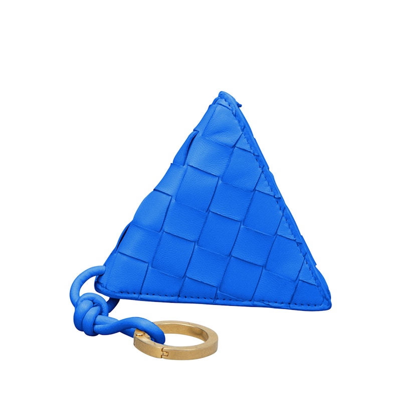 Bottega Veneta New Leather Coin Purse Blue