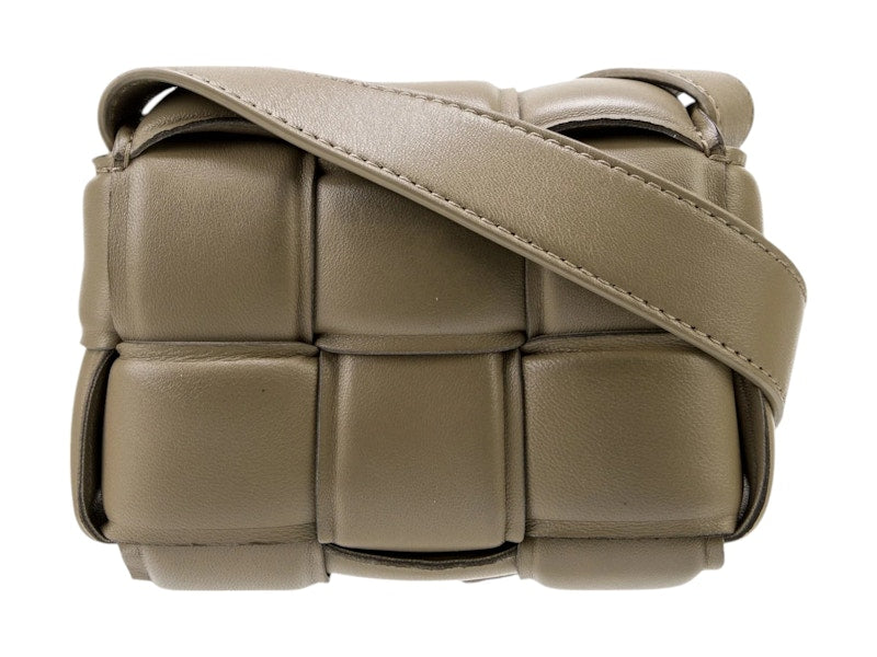 Bottega Veneta Padded Candy Cassette Camel/Gold