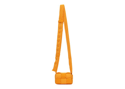 Bottega Veneta Padded Tech Cassette Tangerine