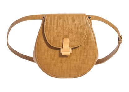 Bottega Veneta Palmellato Convertible Belt Bag Mini Mustard